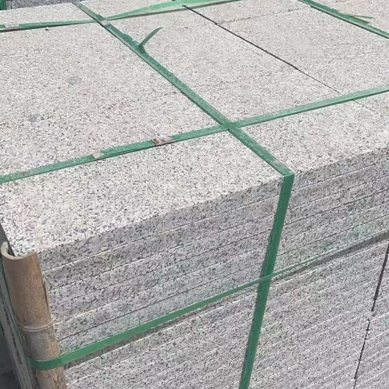 鄂尔多斯芝麻白地铺石石材厂家