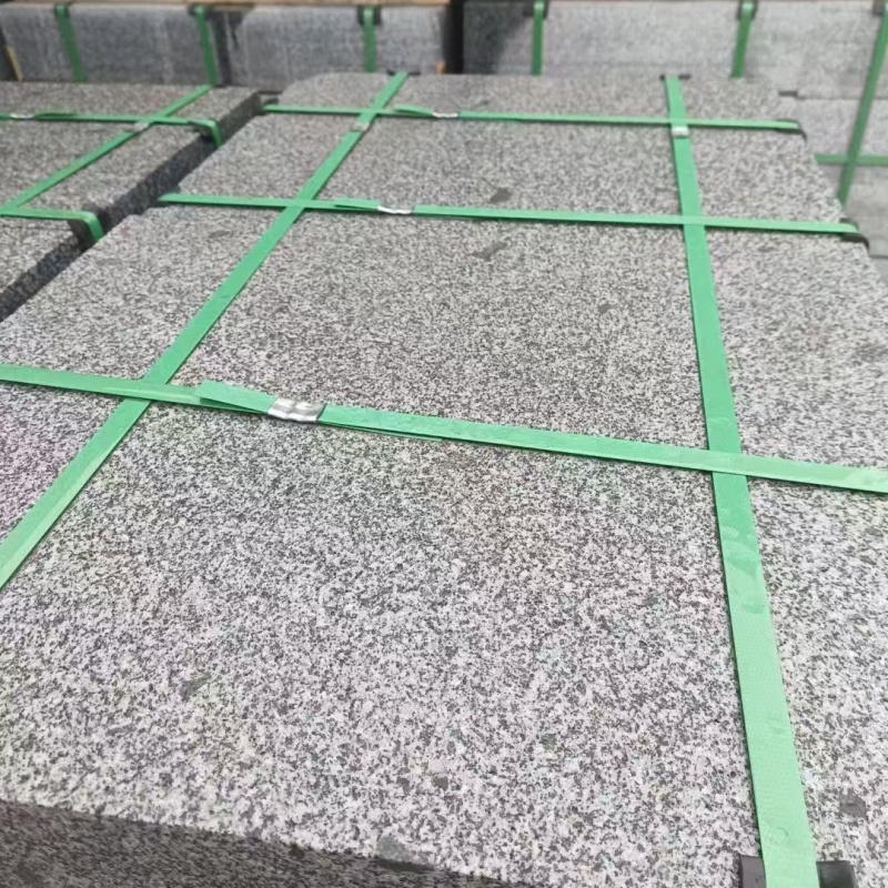 鄂尔多斯芝麻灰地铺石石材厂家